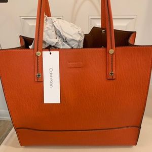 Calvin Klein Dark Orange Bag / Handbag